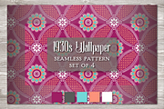 Vintage Seamless Pattern Wine, a Pattern Graphic by Barbara's iCandy (Thumbnail 2 of 6)