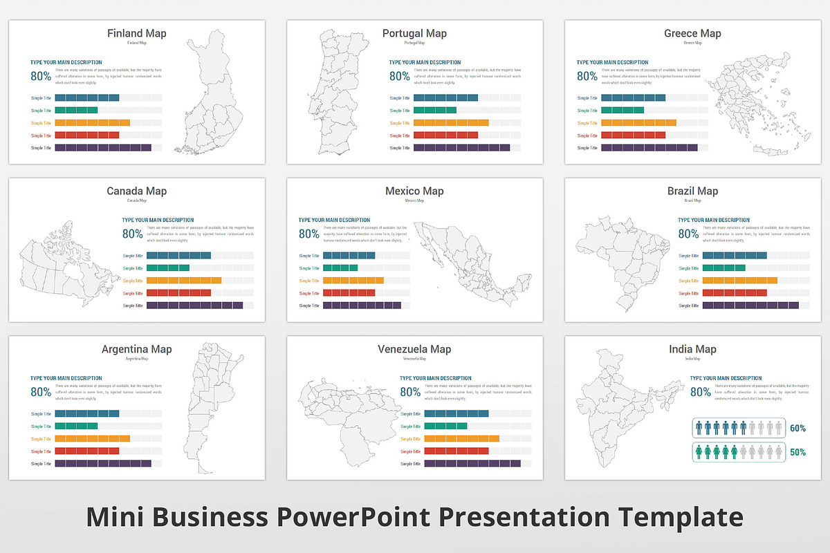 Mini Business PowerPoint Template, a Presentation Template by GraphicStan (Photo 28 of 30)