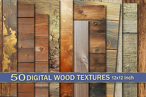 Old Dark Wood Texture Backgrounds