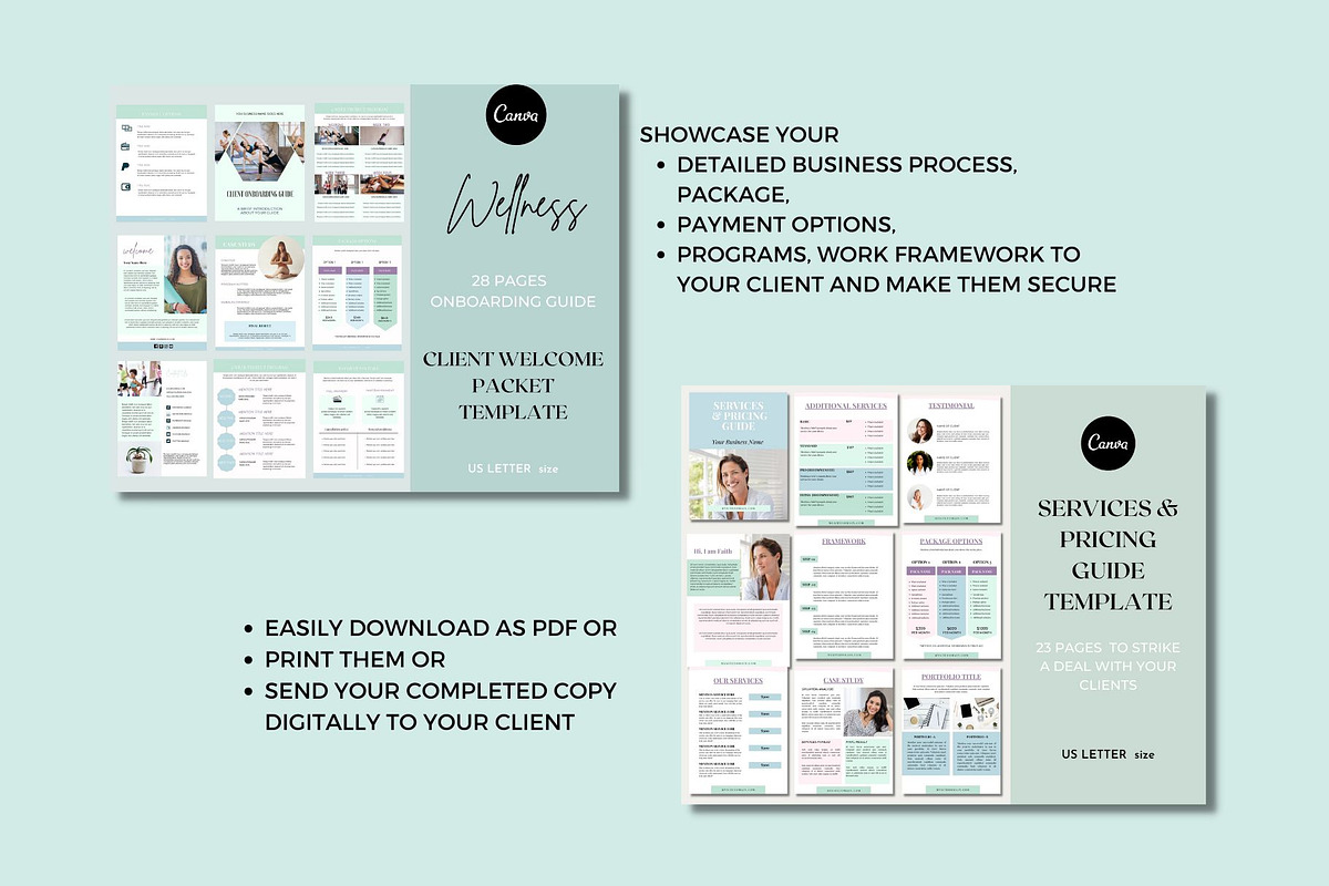 Nutrition Coach Course Creator Canva, a Social Media Template by Deepa Template Studio (Photo 10 of 48)