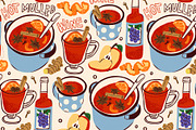 Hot Mulled Wine, a Food Illustration by Twisted Tail (Thumbnail 2 of 6)