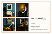 Dark Academia Frame Mockups Bundle, a Household Mockup by Matisse Studio (Thumbnail 10 of 10)