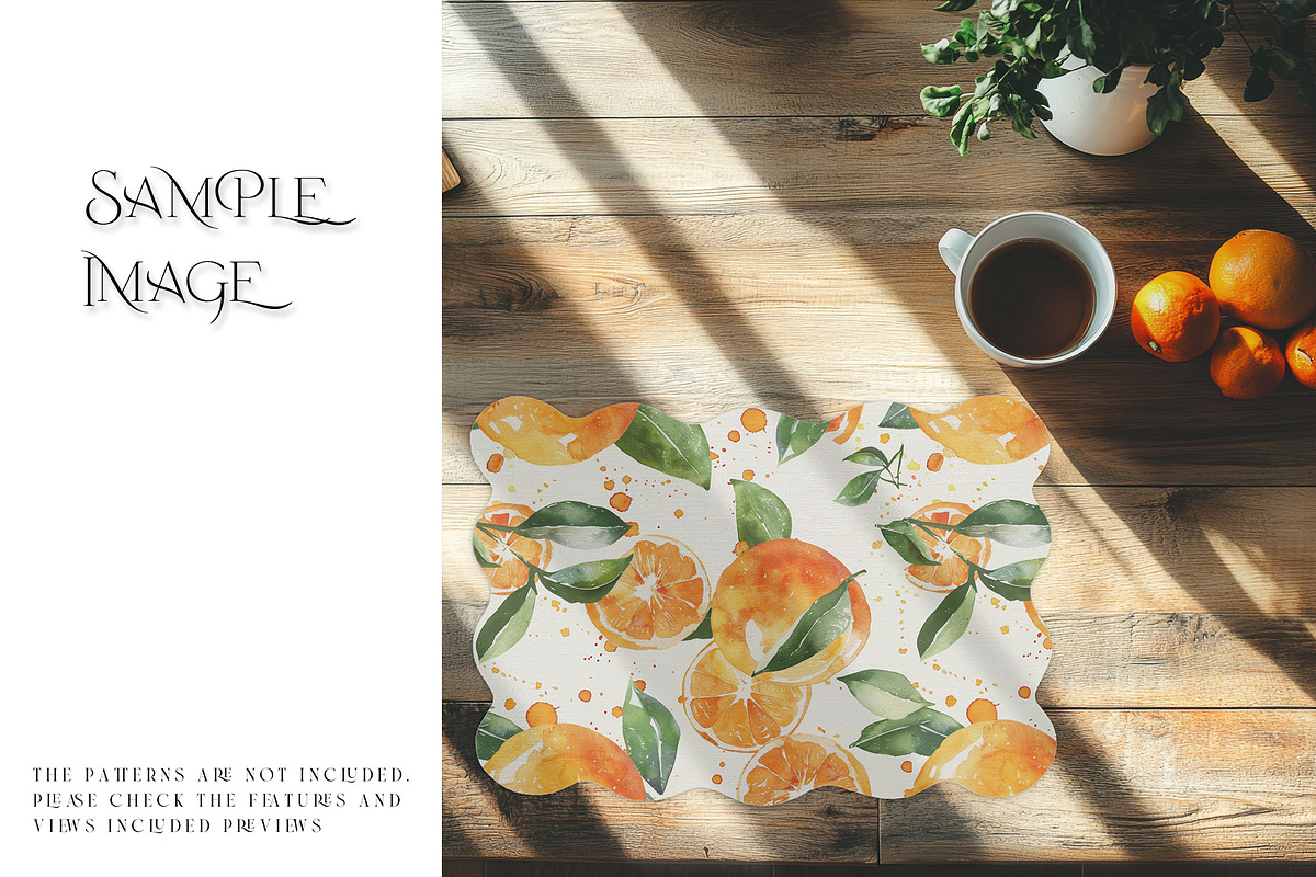 Scalloped Laser Cut Placemat Mockups, a Mockup by mock-ups (Photo 21 of 22)