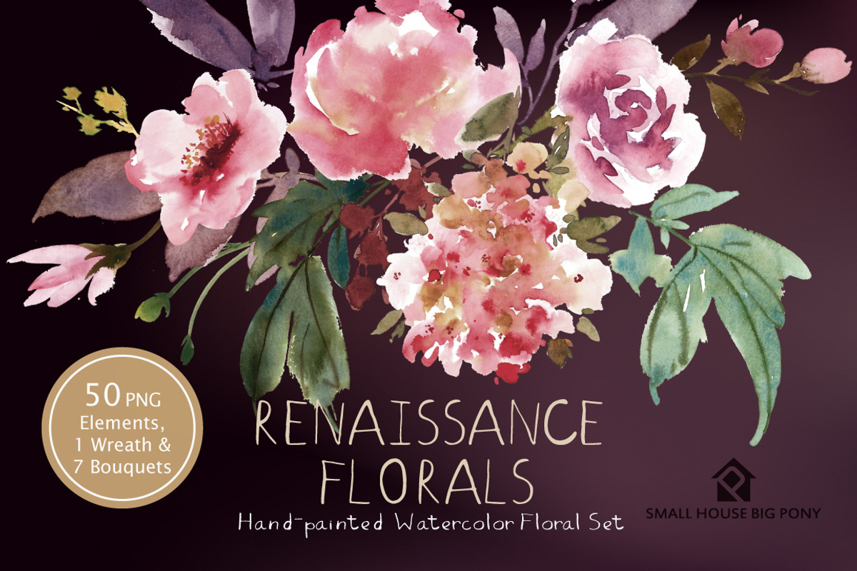 25% off Renaissance Florals, an Illustration by SmallHouseBigPony (Photo 4 of 11)