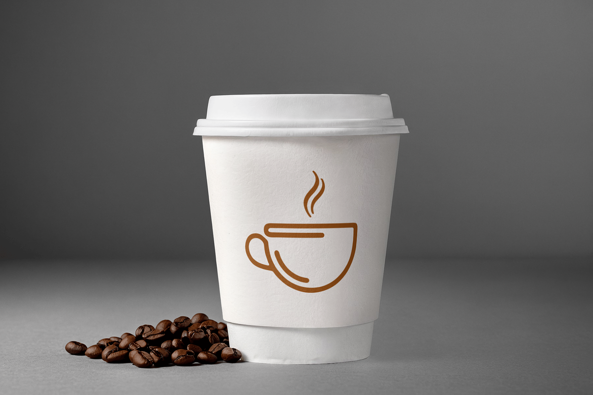 Cafe Coffee Cup Logo Design Vector, a Branding & Logo Template by Megafox Studio (Photo 2 of 2)