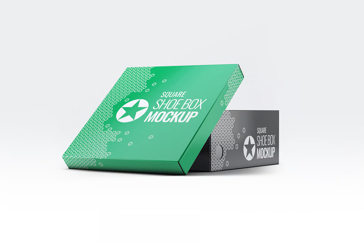 Shoe Boxes Mock-Up Bundle, a Packaging Mockup by DesignRushMarket (Photo 14 of 14)
