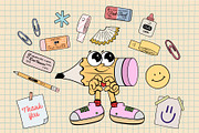 Back To School Clipart Collection, an Illustration by Alina Sh (Thumbnail 6 of 6)