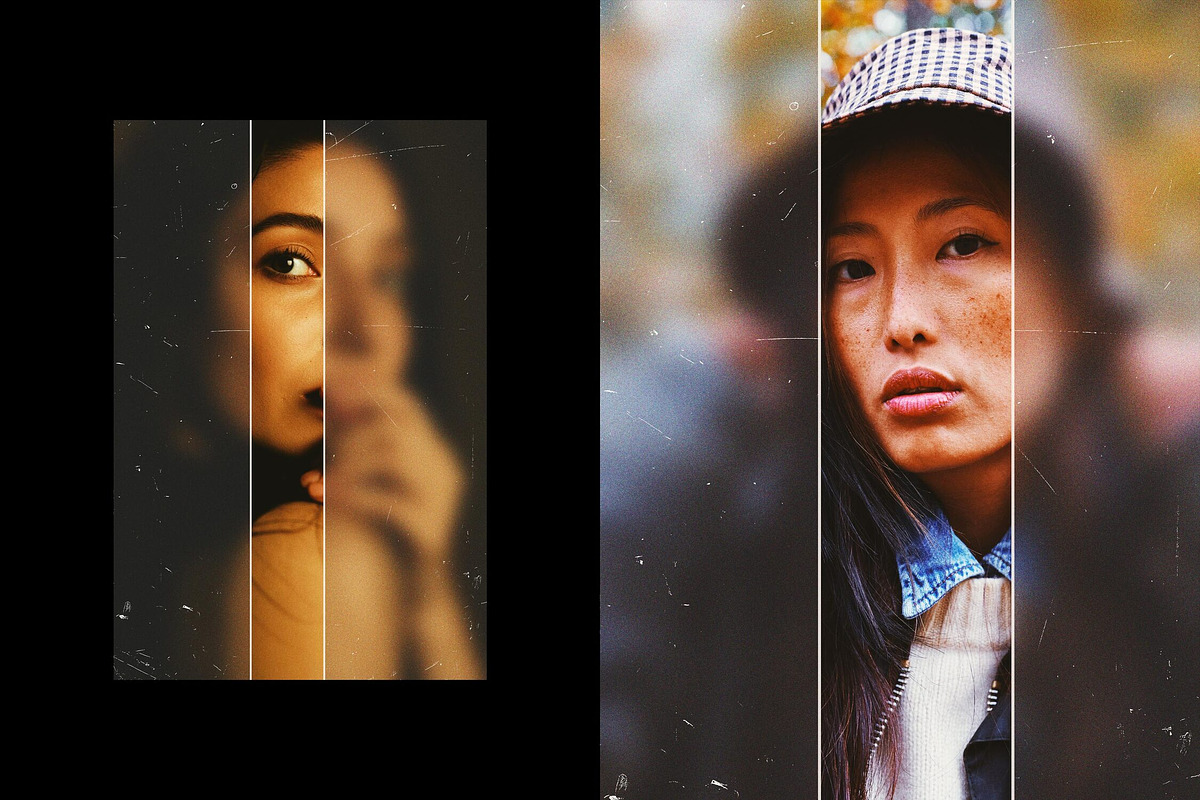 Glass Split Photo Effect, a Layer Style Add-On by Design Squad