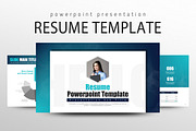 Resume PowerPoint Template | Presentation Templates ~ Creative Market