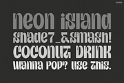 TROPICAL, a Font by Pinisi ART (Thumbnail 9 of 10)