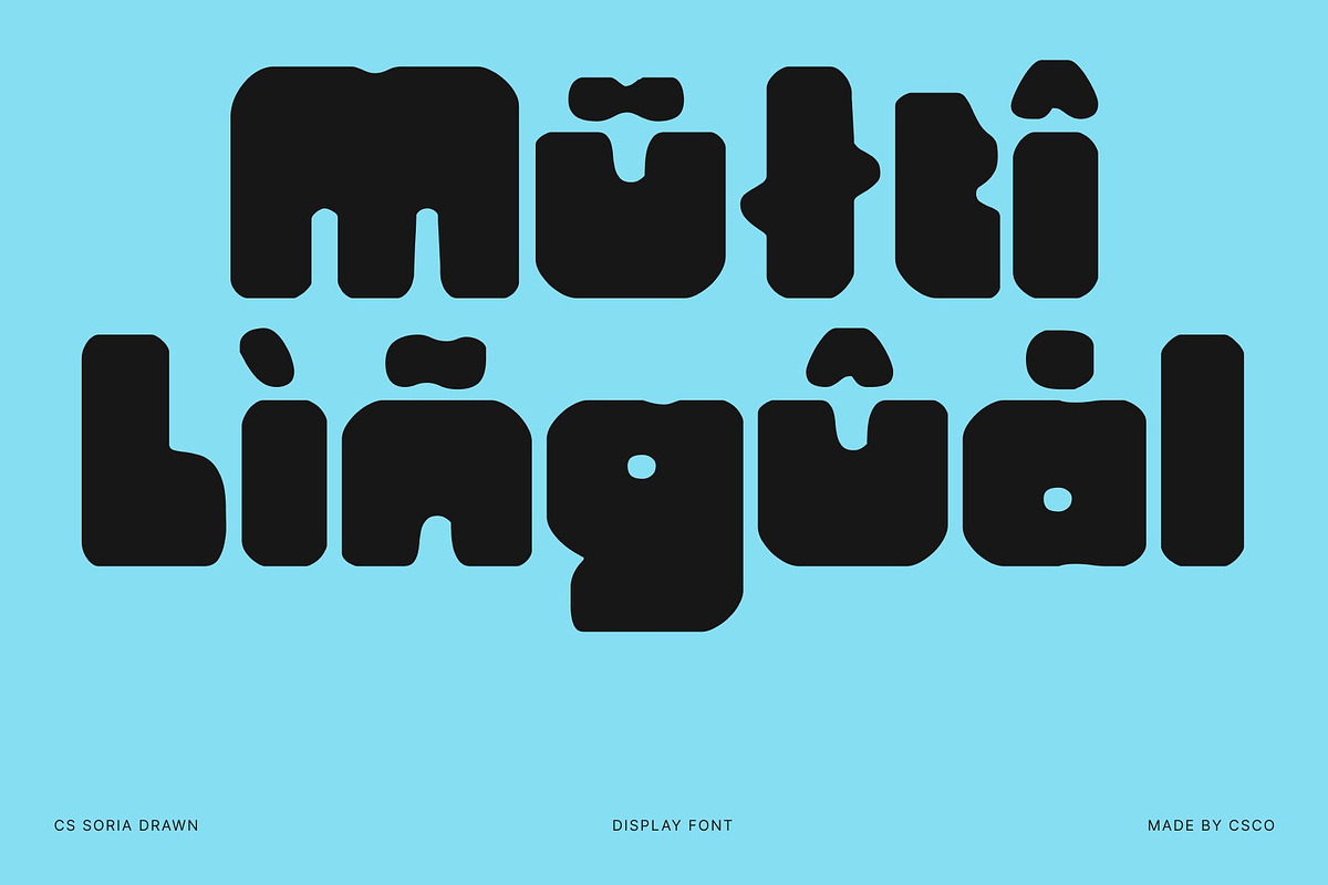 CS Soria Drawn, a Sans Serif Font by Craft Supply Co. (Photo 6 of 8)