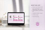 Pink Canva Stan Store Link In Bio, a Landing Page Template by GlamWebDesigns (Thumbnail 3 of 5)