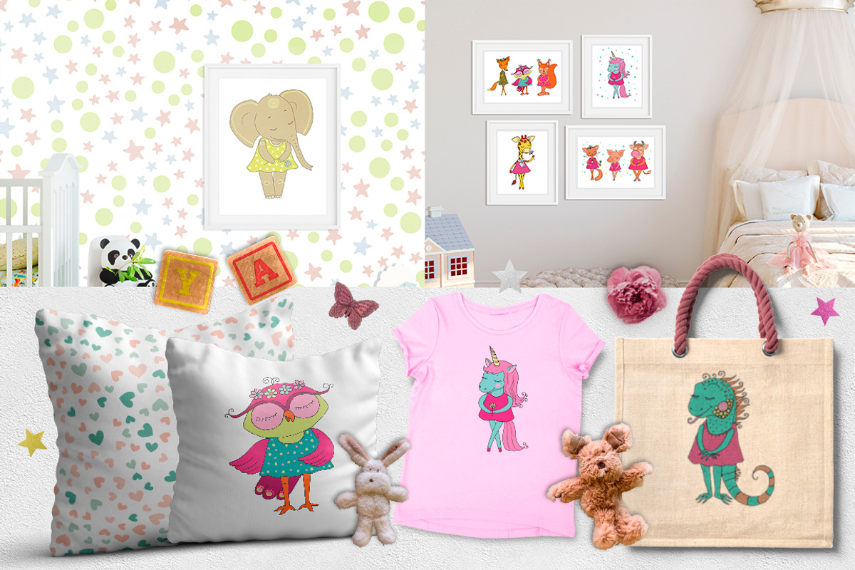 Kids alphabet, an Object Graphic by Maya Ivart (Photo 9 of 10)