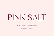 Pink Salt, a Sans Serif Font by Almond Type (Thumbnail 1 of 15)