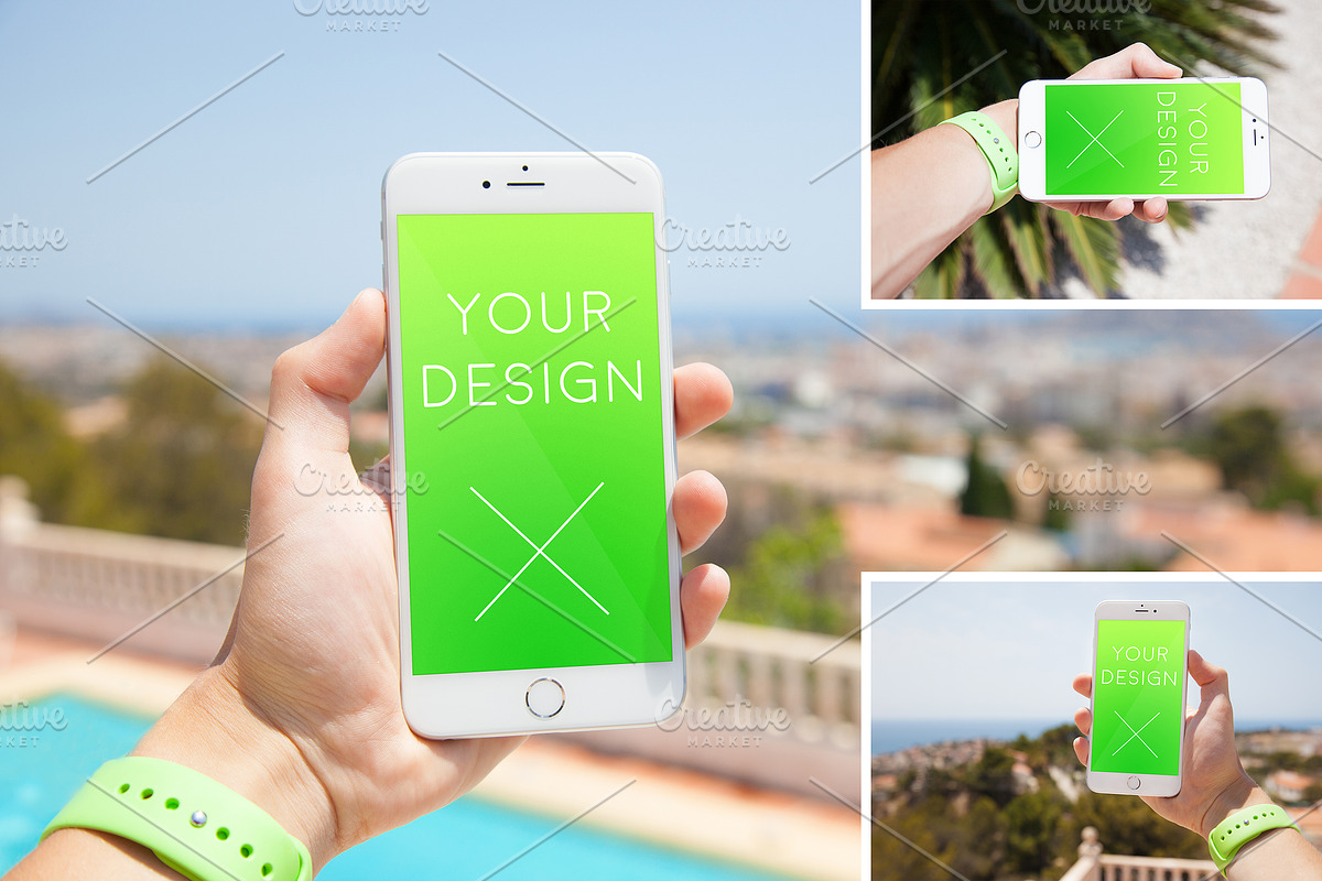holiday mockups // complete pack, an App Template by The Drone Shop (Photo 4 of 5)