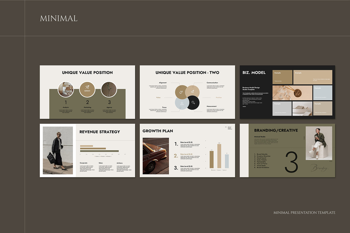 Minimal Presentation Template, a Presentation Template by slidestock55 (Photo 6 of 10)