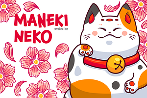 Maneki neko set