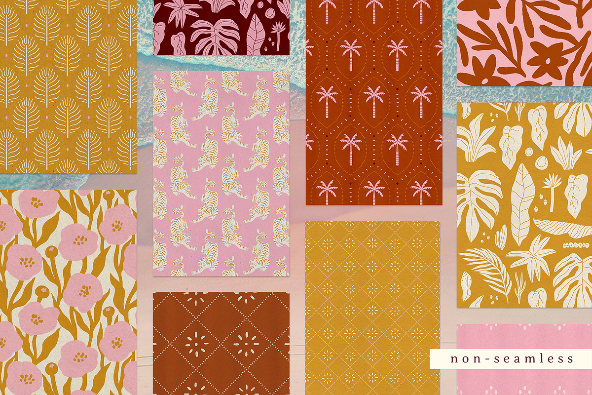Terra bohemia. Backgrounds & frames, a Background Graphic by kondratya (Photo 7 of 14)