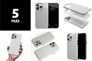 Phone 13 Pro Tough case Mock-up, an iPhone Mockup by Colatudo Store (Thumbnail 2 of 10)