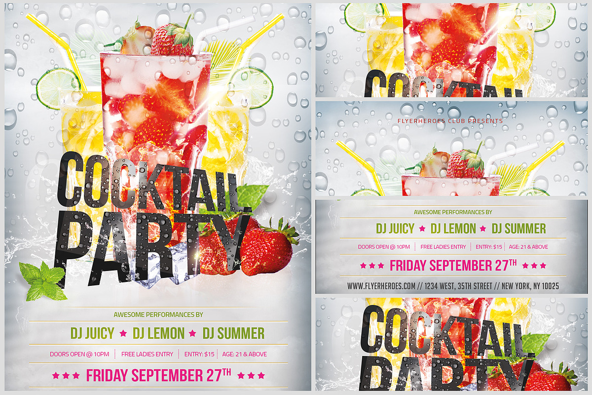 Food Drinks 03, a Flyer Template by FlyerHeroes (Photo 4 of 4)