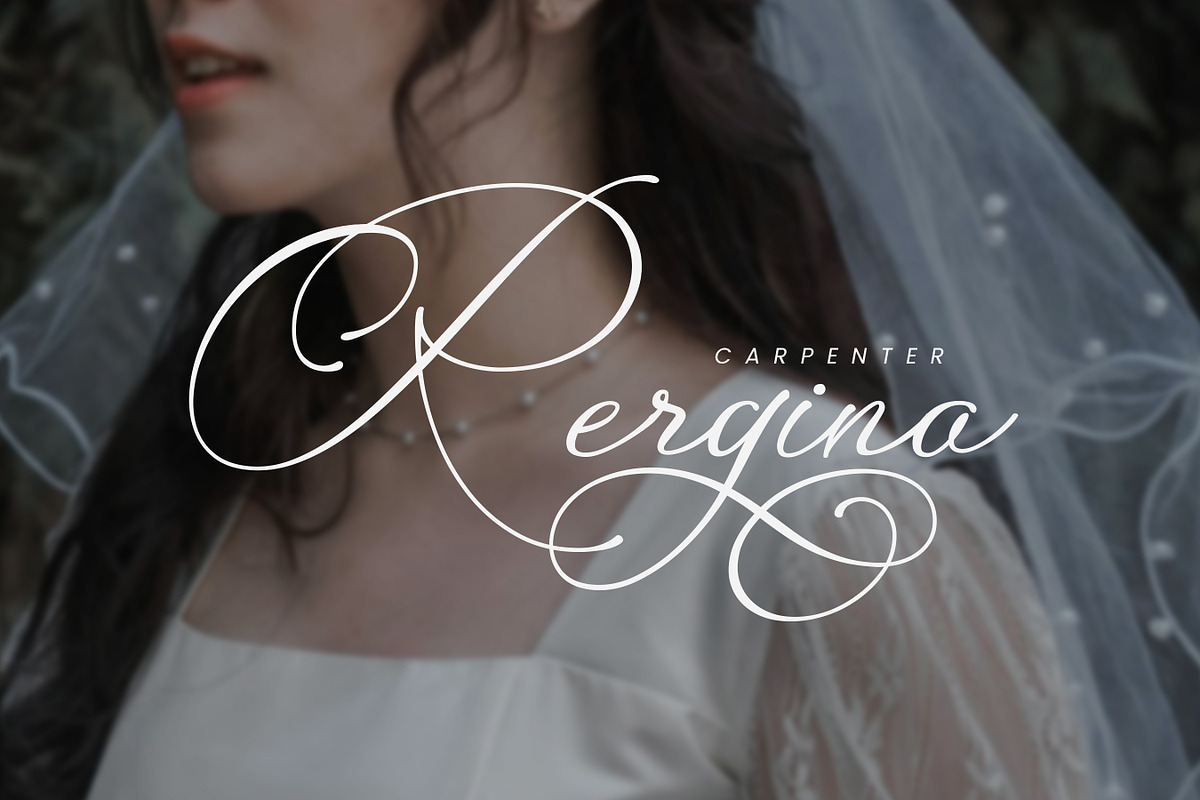 Fingline – Classic Calligraphy Font, a Script Font by Imiftype Studio (Photo 2 of 10)