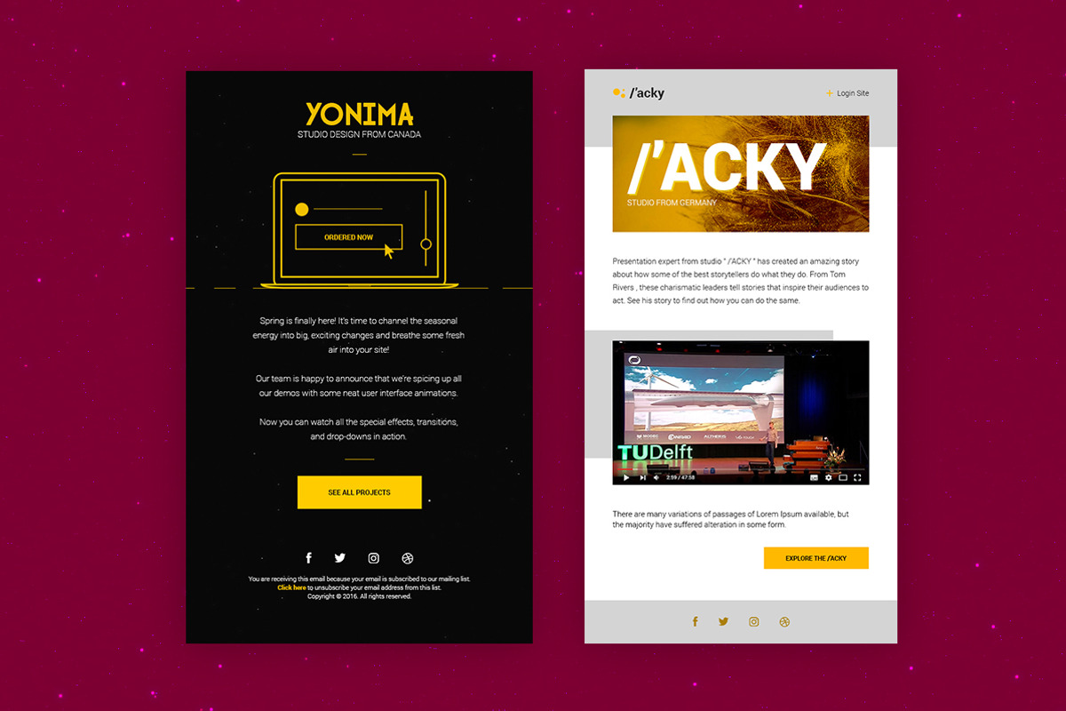 Creative Bundle of 10 Email Template, an Email Template by Ceaso Store