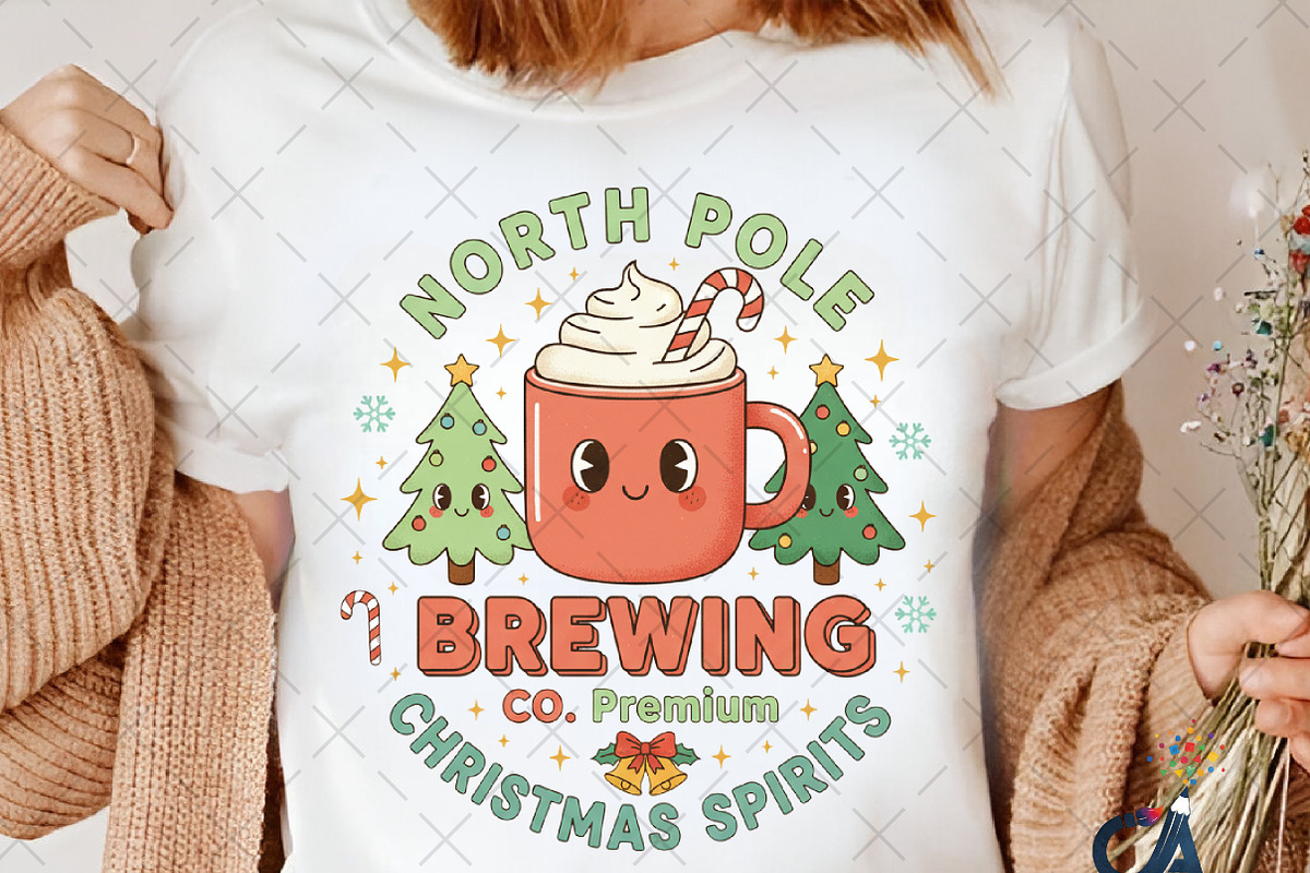 Christmas Sublimation Design PNG, an Illustration by Creative Art (Photo 6 of 6)