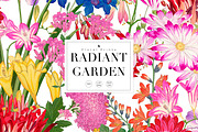 Vibrant Seamless Floral Patterns, a Pattern Graphic by LEAFure (Thumbnail 1 of 10)