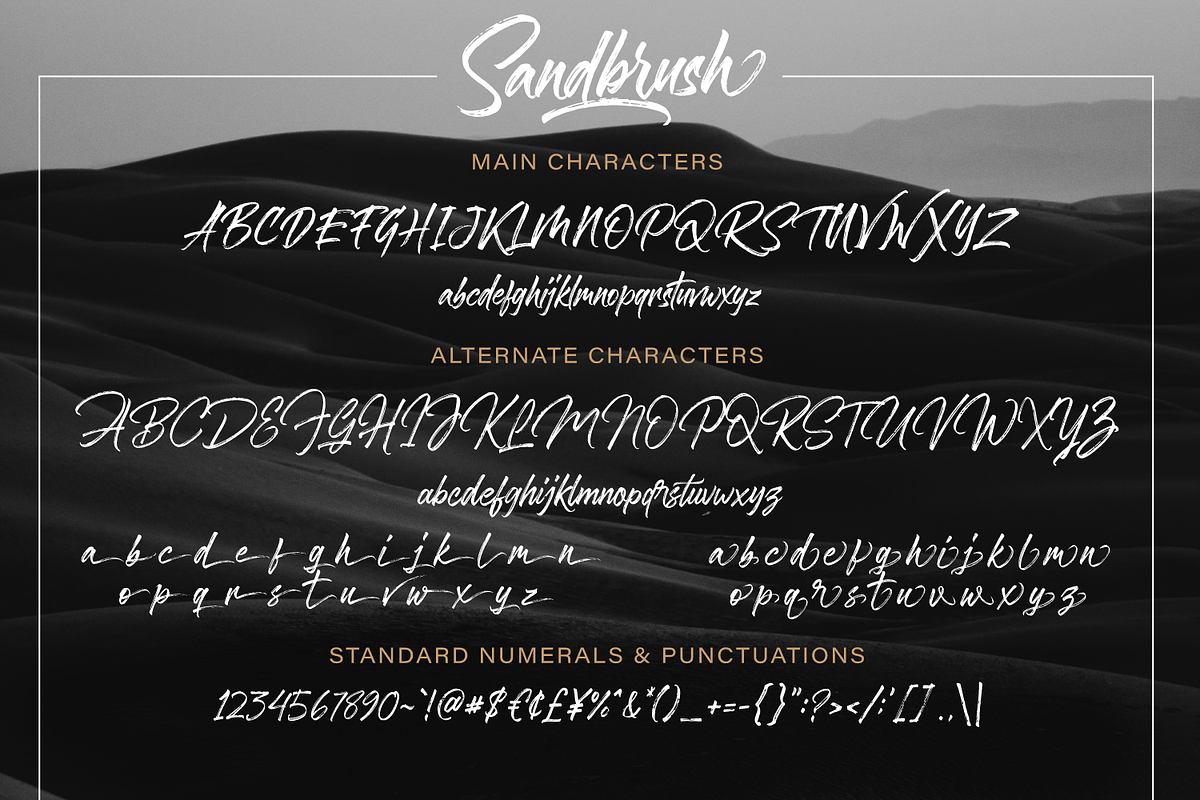 Sandbrush, a Script Font by Typia Nesia (Photo 9 of 10)