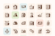 200 Lifestyle and Tech Icons, a Solid Icon by Prosymbols (Thumbnail 7 of 9)