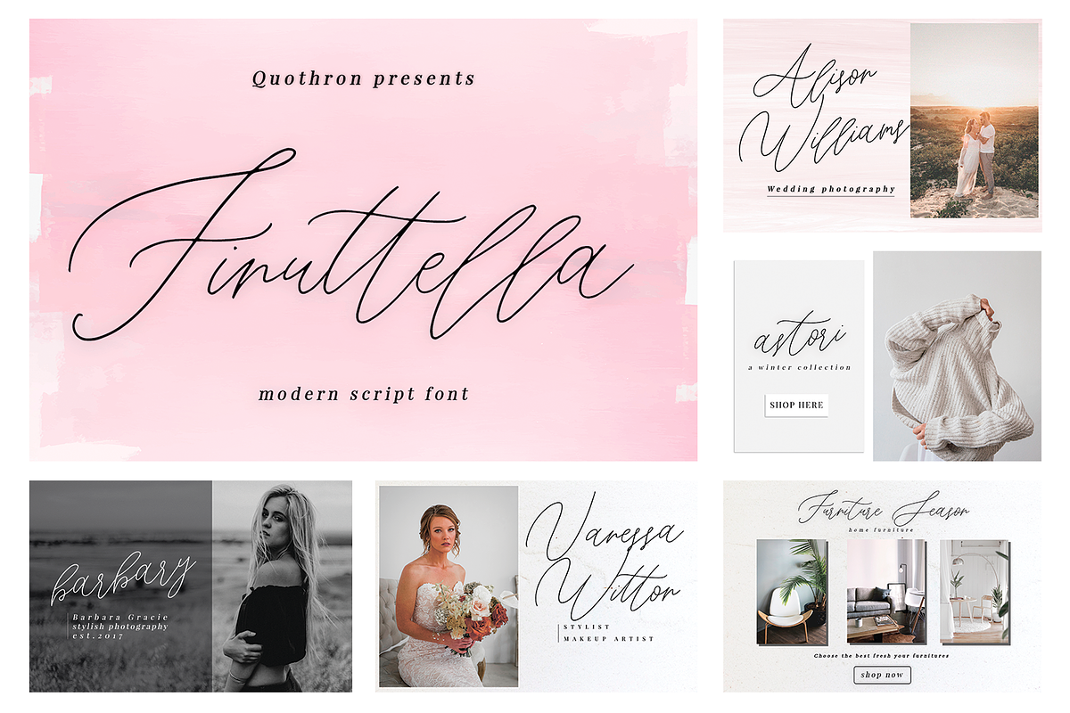 Hand Written Font Bundle 90 in 1, a Script Font by Quothron (Photo 23 of 64)