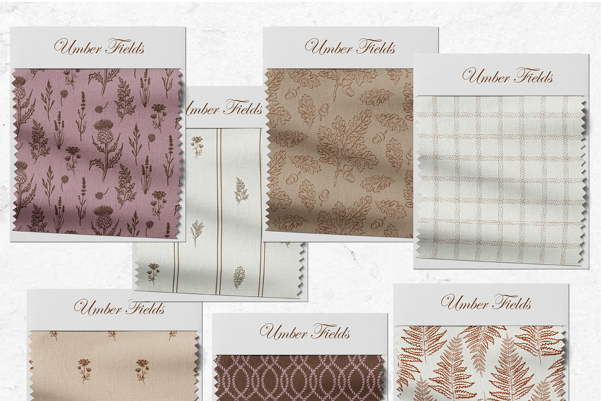 Umber Fields - Seamless Patterns, a Pattern Graphic by InaCorart (Photo 4 of 13)