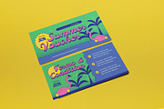 Green Retro Summer Voucher, a Card Template by graphicook (Thumbnail 2 of 3)