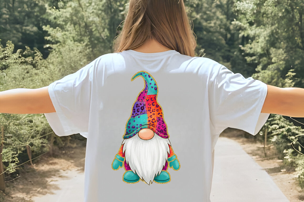 Christmas Gnome Glitter Brushstroke, an Illustration by SinaCreation (Photo 5 of 7)
