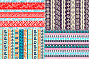 8 Unique ethnic seamless patterns, a Pattern Graphic by Transia (Thumbnail 3 of 3)