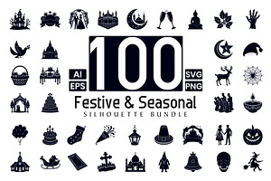 Festive & Holiday Silhouettes