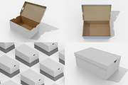 Shoe Box Mockup, a Packaging Mockup by AnagramDesign (Thumbnail 8 of 8)