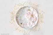 WILDER GARTEN delicate whimsy floral, a Decorative Illustration by January Bloom (Thumbnail 5 of 27)