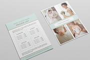 Photography pricing guide, a Brochure Template by annago (Thumbnail 3 of 3)