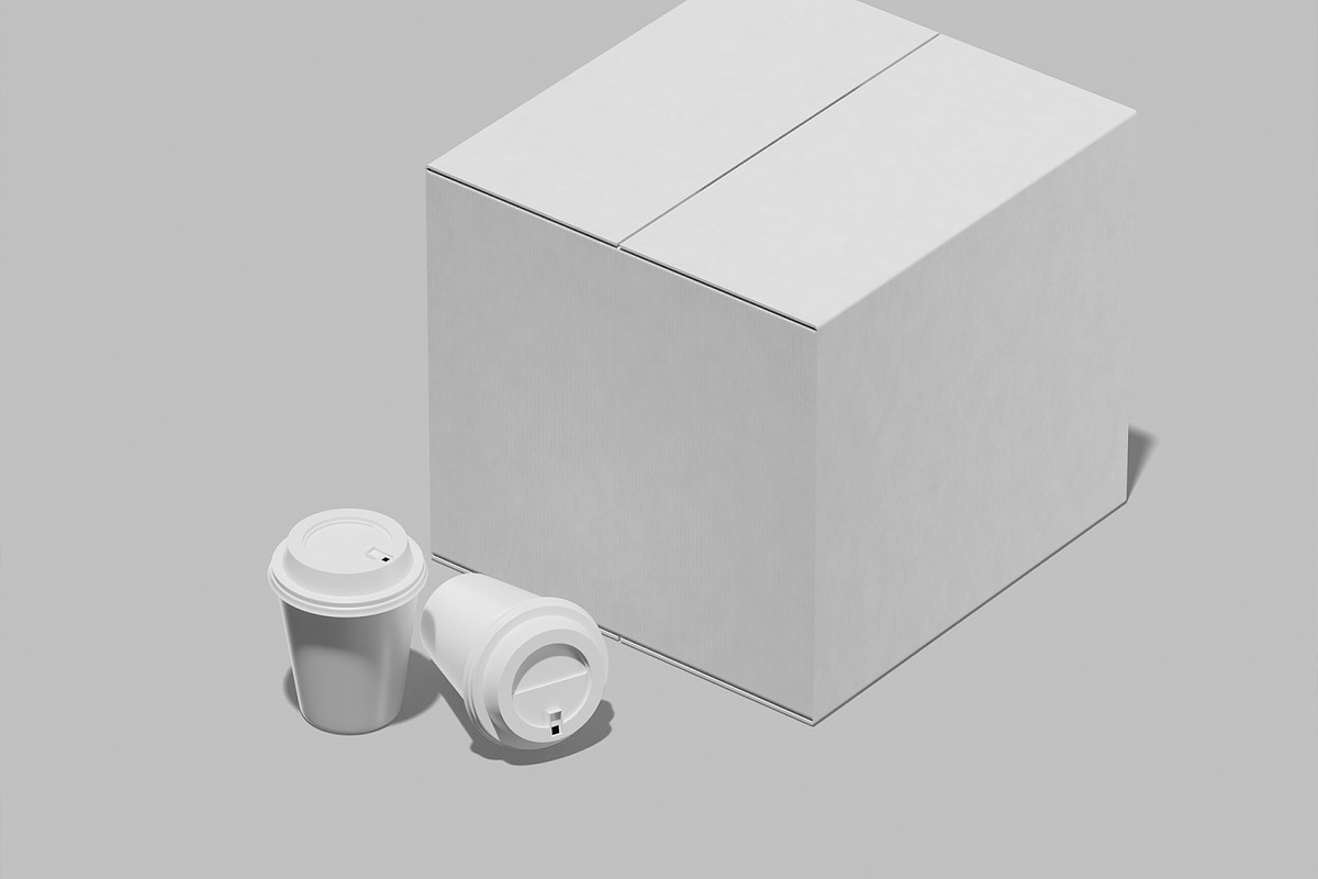 Coffee Cup Mockup, a Cups & Container Mockup by Unerispace (Photo 3 of 5)