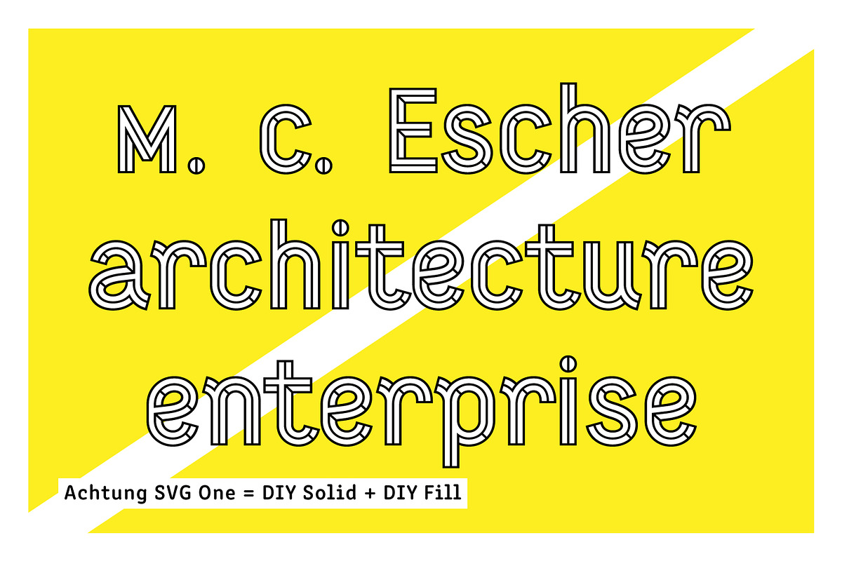 Achtung color font - DIY sub-family, a Font by FONT-Bud (Photo 11 of 14)