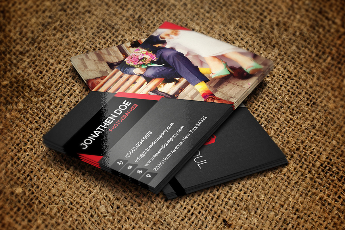 100 Modern Business Card Bundle, a Business Card Template by GraphicsEgg (Photo 68 of 102)