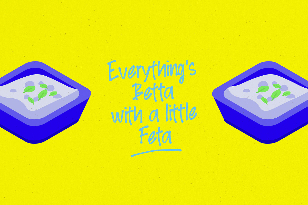 Souvlaki for life, a Font by George Bourle (Photo 5 of 8)