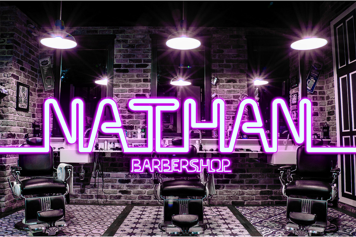 Connected Neon, a Symbol Font by Ditatype (Photo 7 of 10)