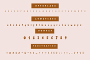 Kamuro is a cool retro groovy font, a Handwritten Font by Brown Cupple (Thumbnail 4 of 5)
