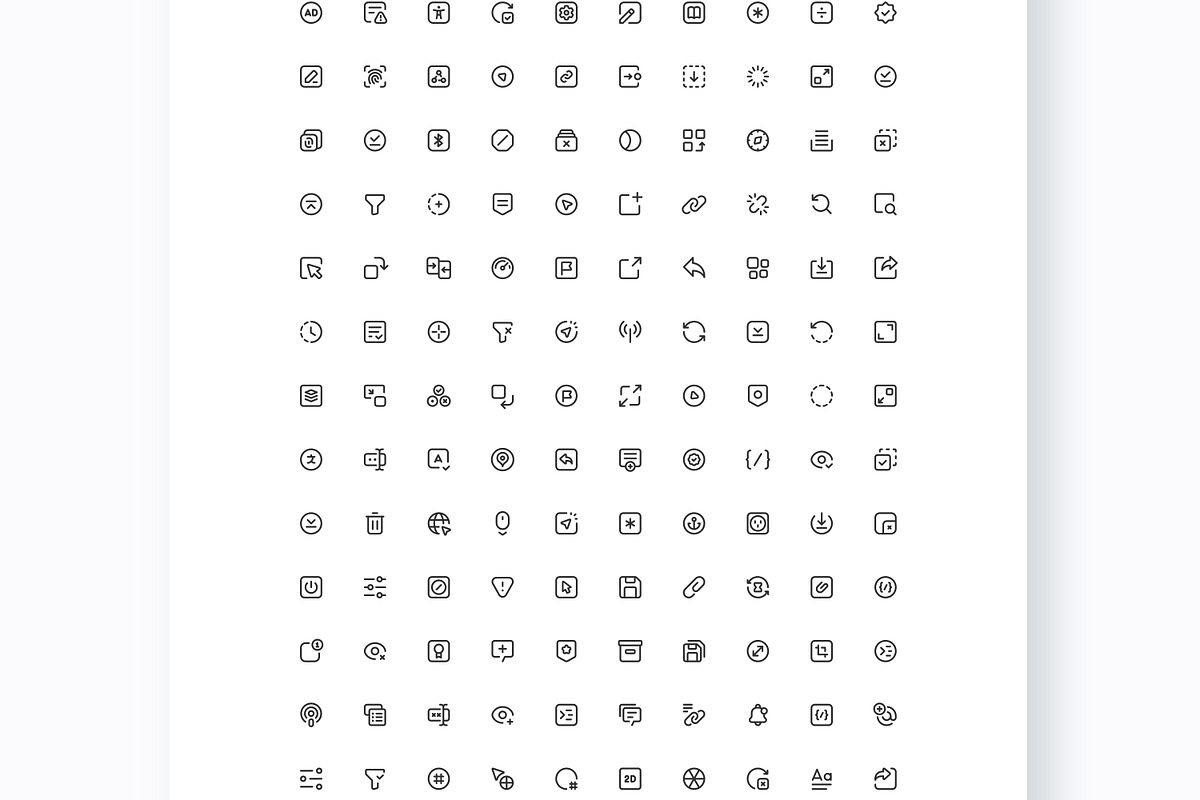 Interface, Essential, UI line icons, an Outline Icon by Myicons (Photo 9 of 17)