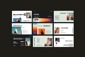 BUNCH Brand Urban Google Slides