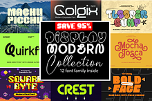 Display Modern - Bundle Font