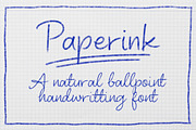 Paperink - Color SVG Fonts, a Handwritten Font by Viswell (Thumbnail 1 of 12)