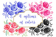 Watercolor Roses Bouquet, a Person Illustration by Anis Illustration (Thumbnail 3 of 4)